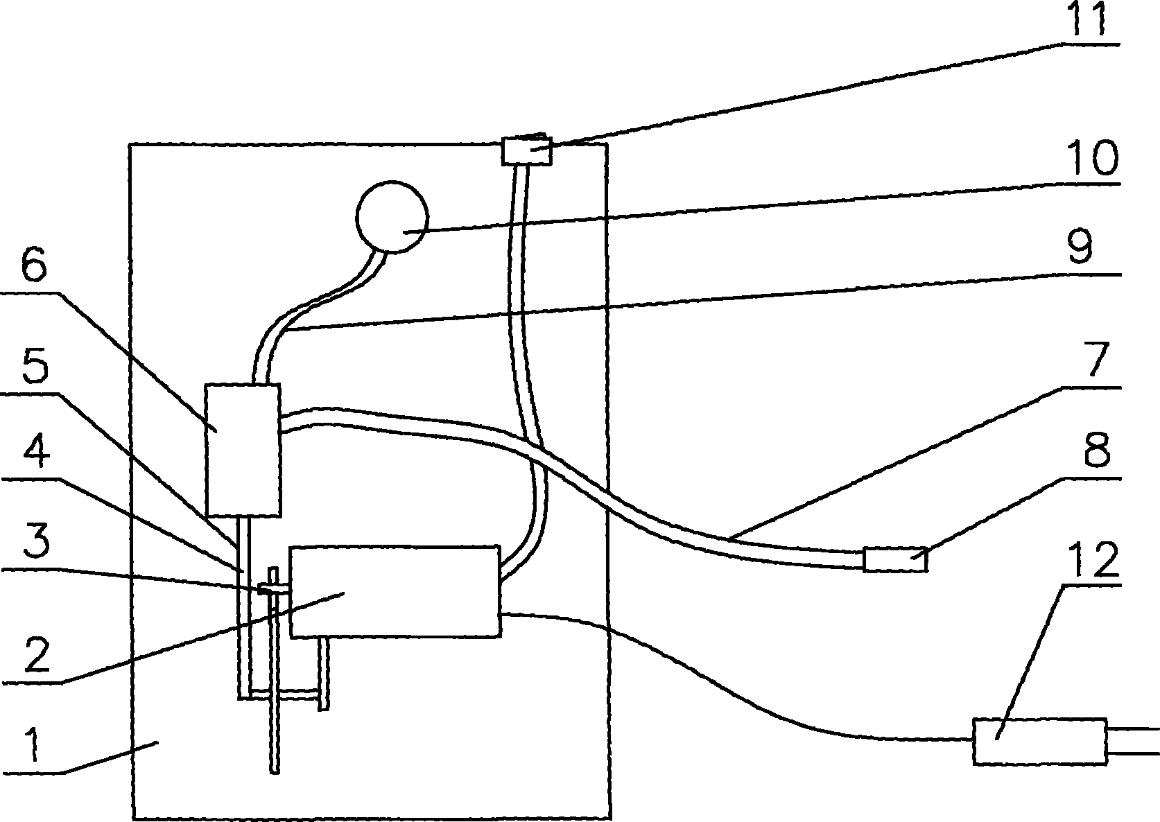 Gas-filling unit of electric vehicle