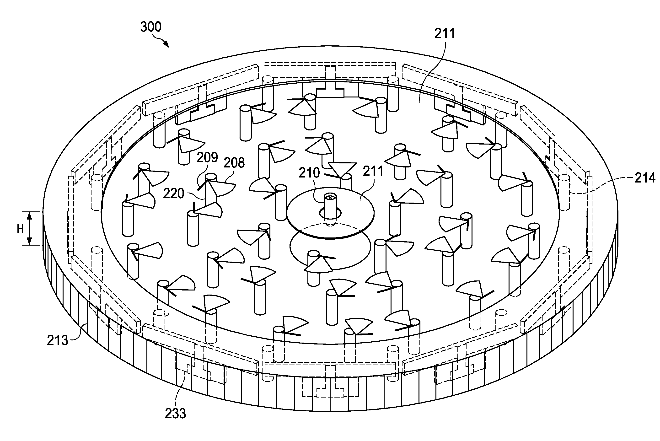 Apparatus and Assembling Method of a Dual Polarized Agile Cylindrical Antenna Array with Reconfigurable Radial Waveguides