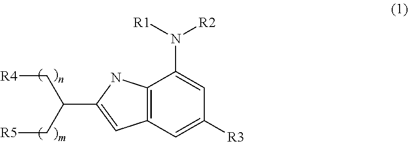 Indole compound as inhibitor of necrosis