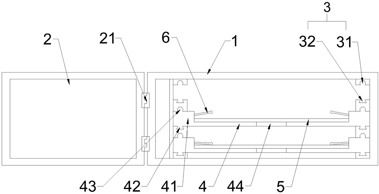 Bone marrow smear storage device for hematopathology departments