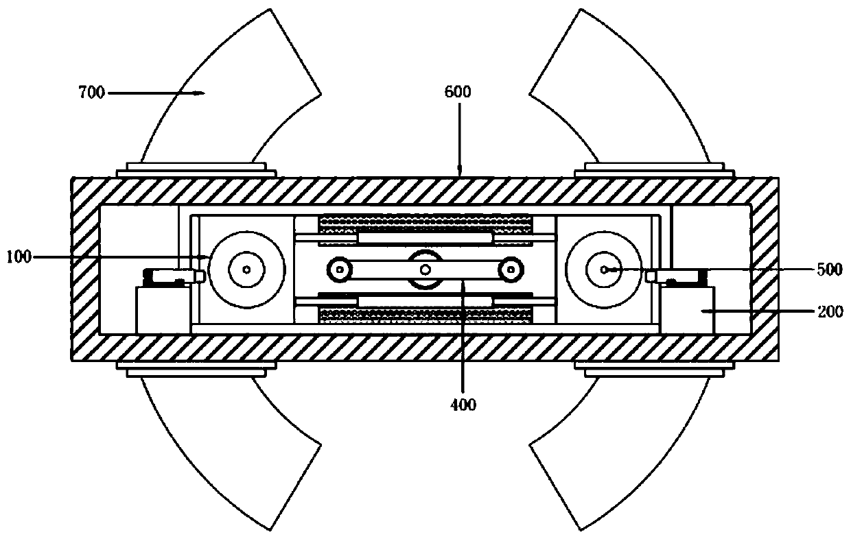 Double-roller type skein fluffing device and method