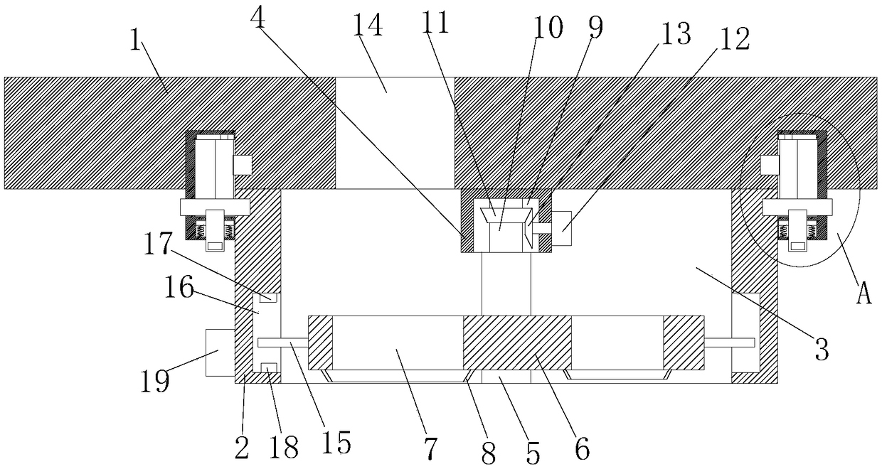 Adjustable mud scraping system of static pressure pile machine