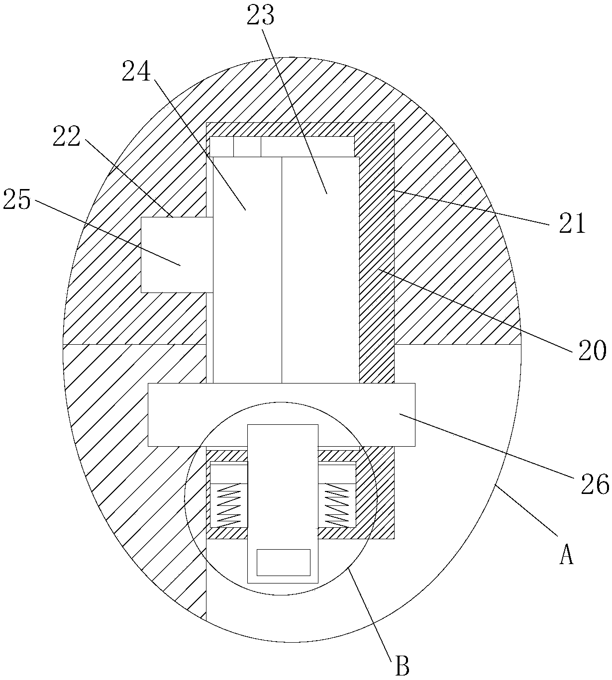 Adjustable mud scraping system of static pressure pile machine