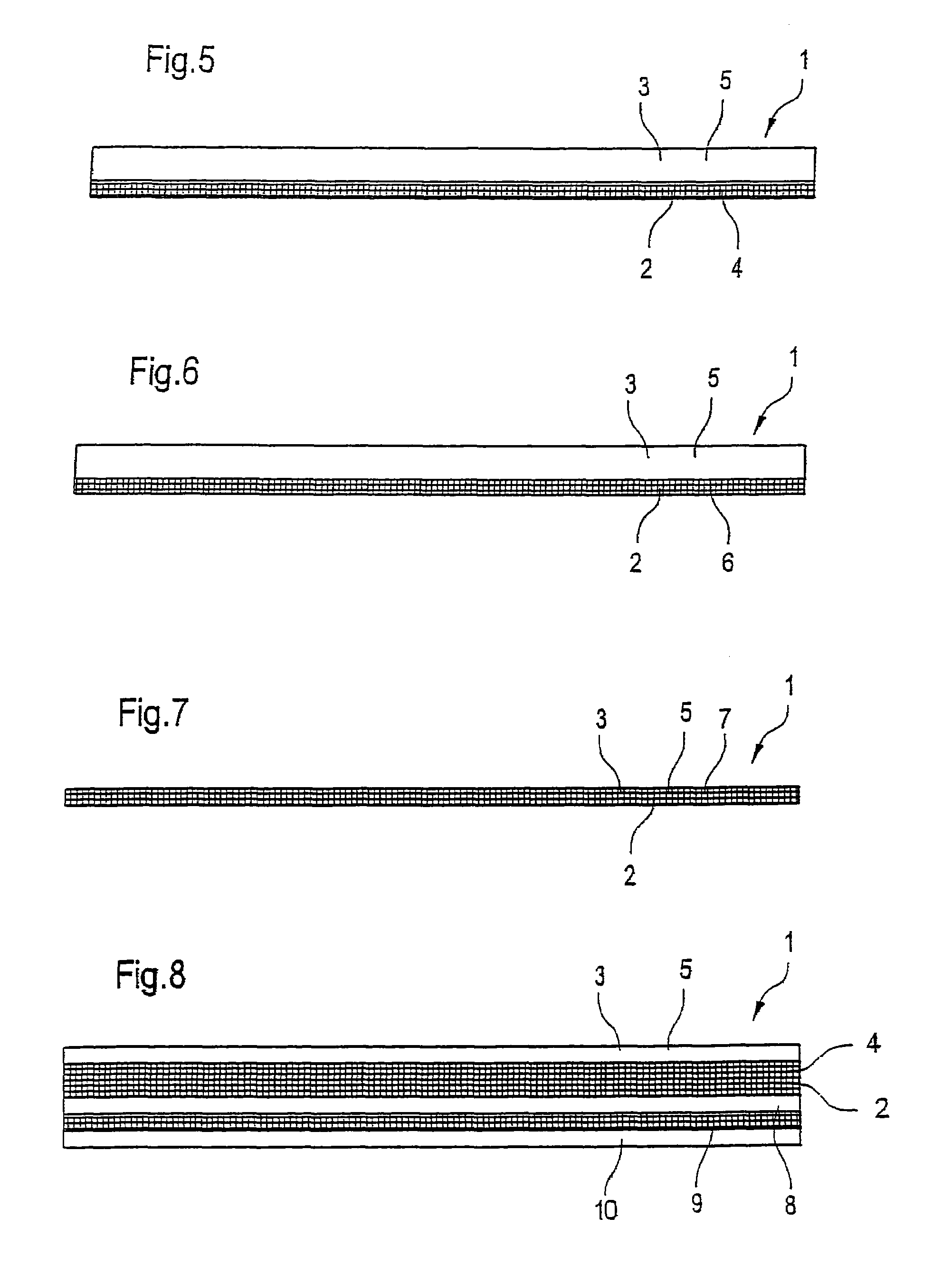 Belt for transferring an in-production fibrous web