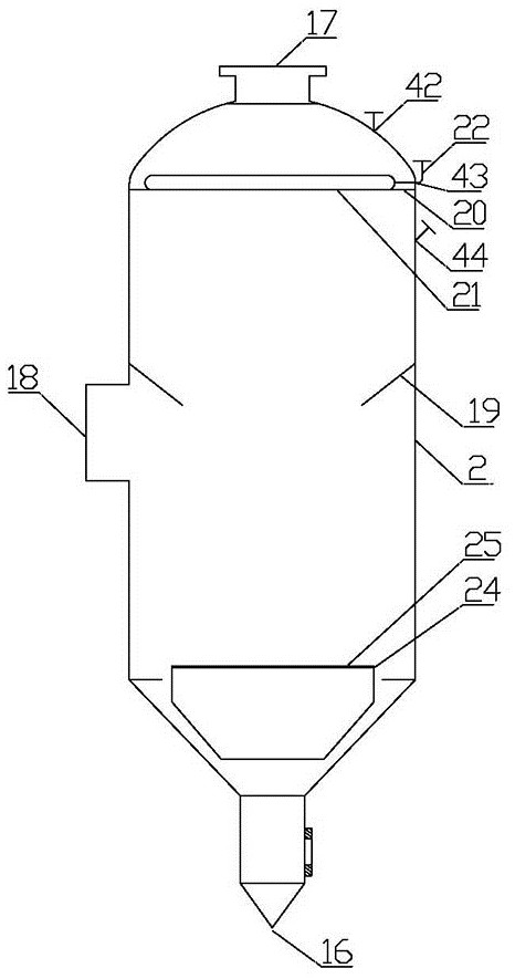 Device for reducing evaporated condensate and stabilizing urea production and treatment method