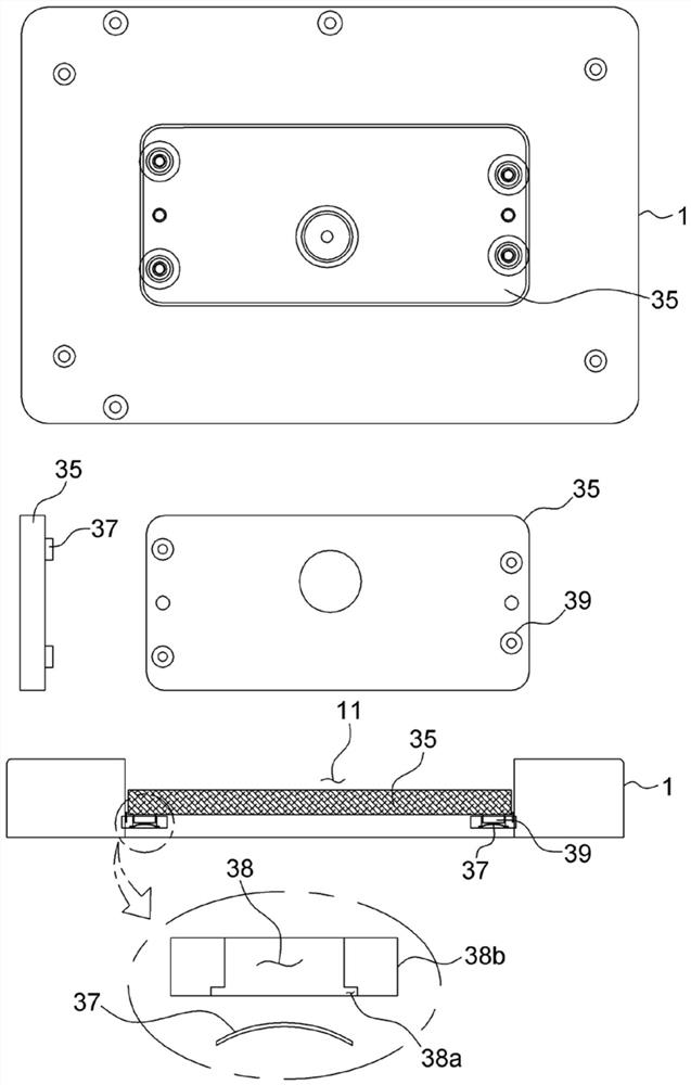 Semi-finished product waterproof inspection device