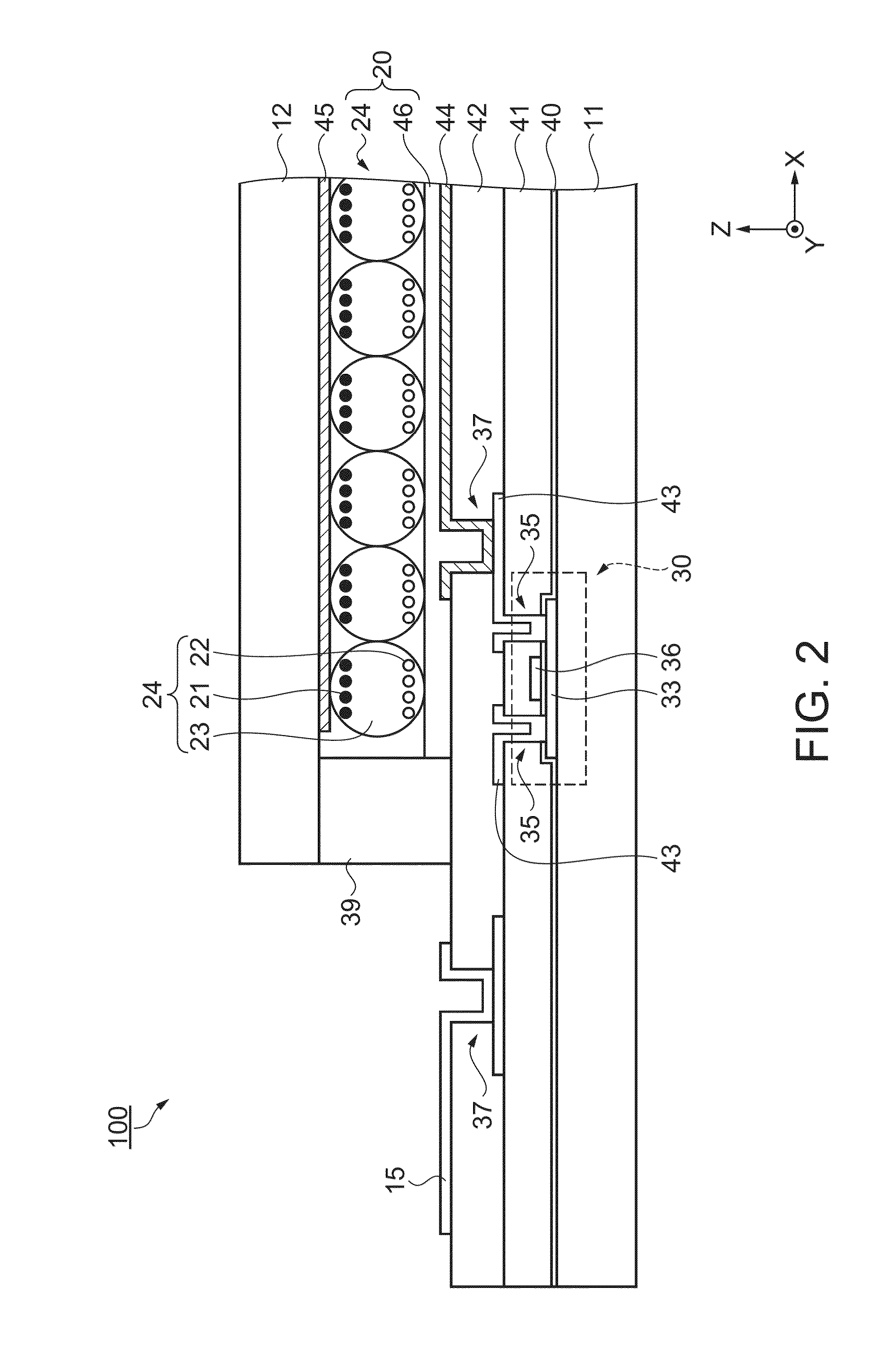 Pixel electrode, display device, method of manufacturing pixel electrode