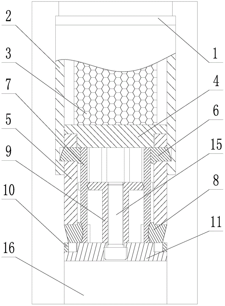 A hydraulic prop with constant force energy absorbing and buffering function