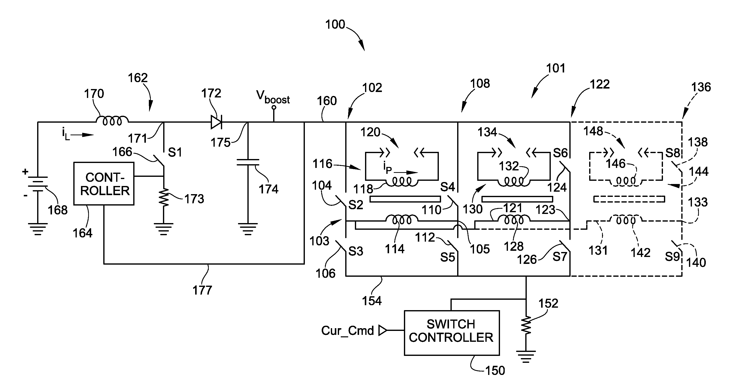 Multiplexing Drive Circuit For An AC Ignition System