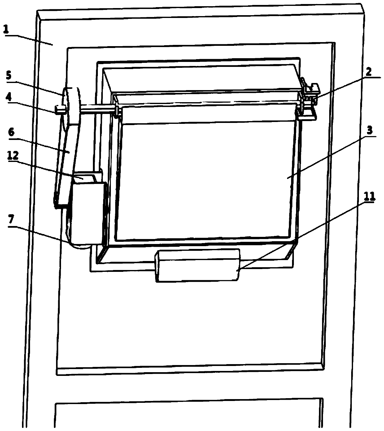 Intelligent garbage door