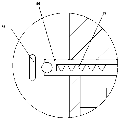 Rapid makeup removal device applicable to any woman