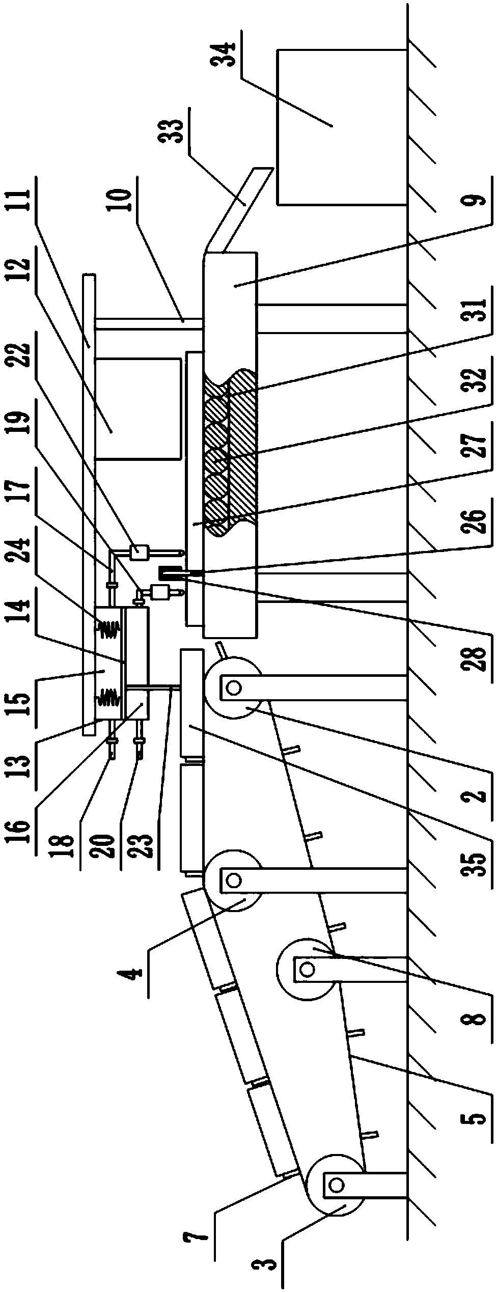 Film laminator feeding mechanism