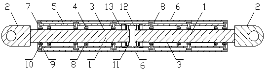 Multistage yield stability resistance bearing support