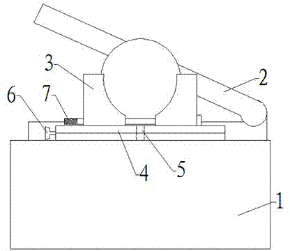 Fixing device of pipe cutting machine