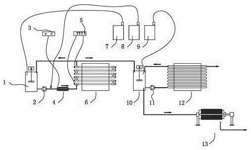 Tube type waste water treatment device and waste water treatment method