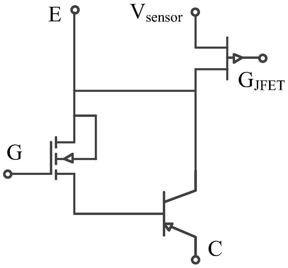 An igbt device with integrated voltage sampling function