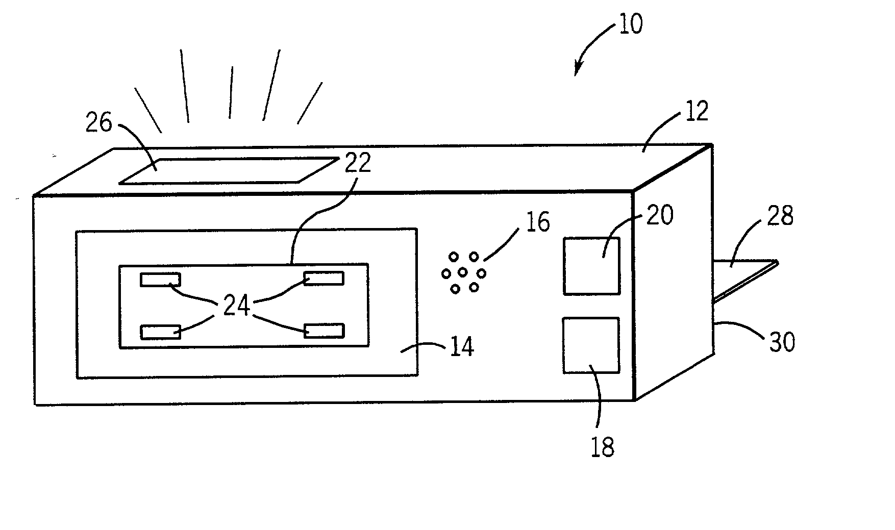 Removable tire characteristic receiver