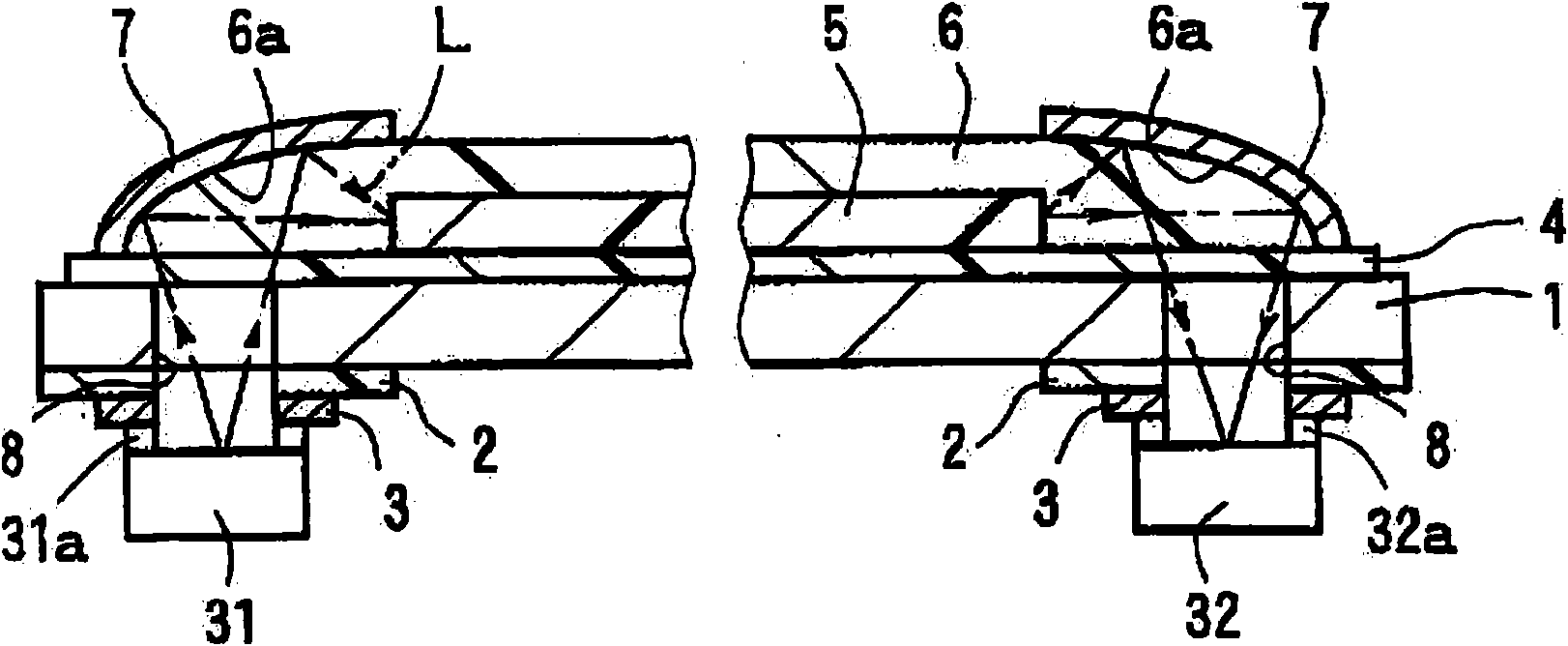 Manufacturing method for optical waveguide module