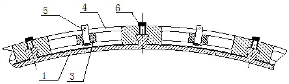 Stator blade angle adjusting mechanism and stator casing structure with same