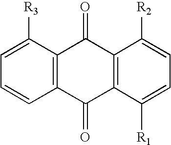 Colored peroxide and polyester formulations