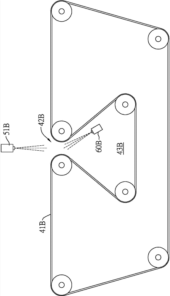 Sheet material detection device