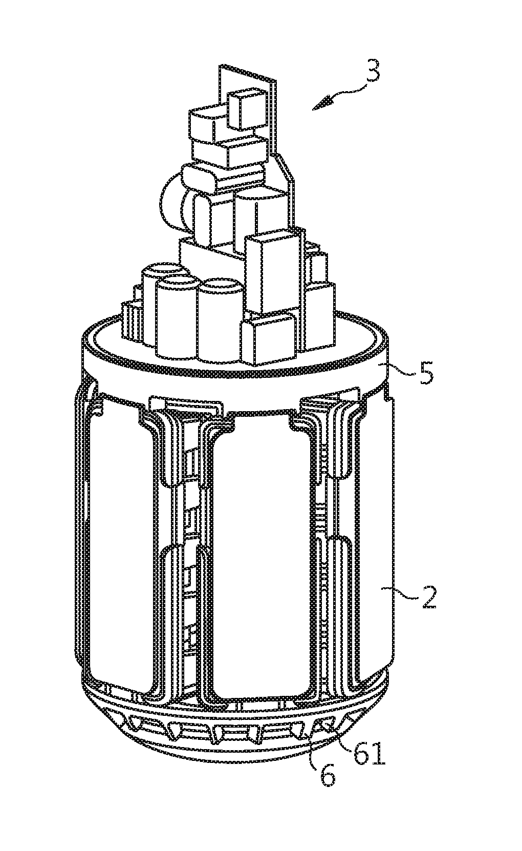 Lamp and method for assembling a lamp