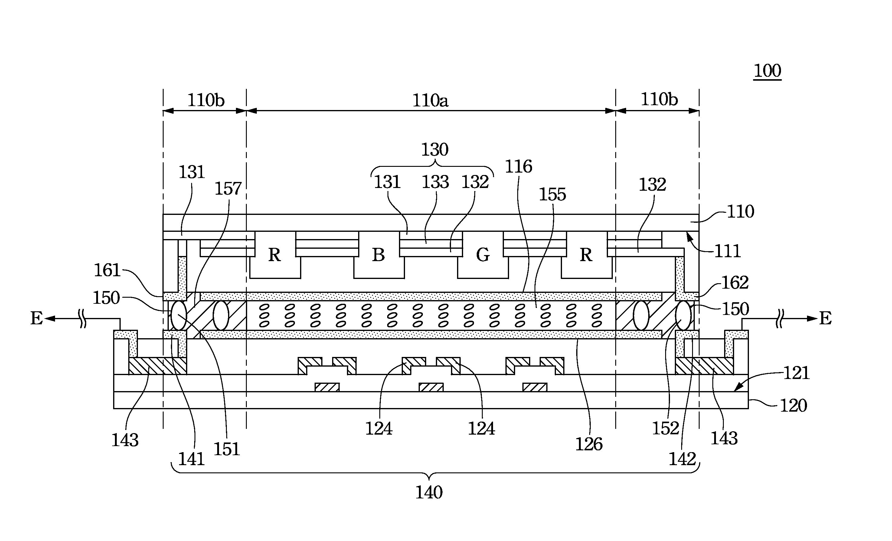 Flat display device integrated with photovoltaic cell