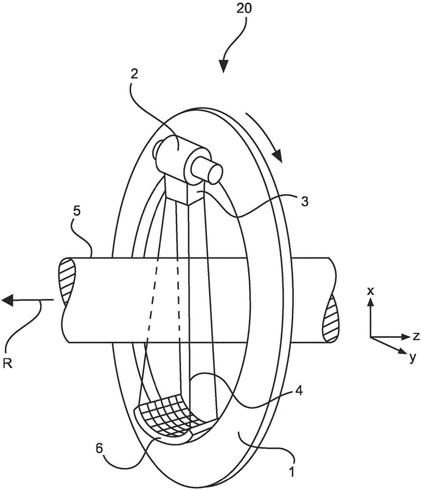 Detection device for detecting photons and method therefore