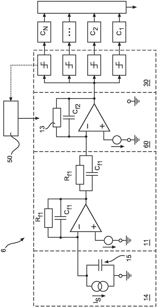 Detection device for detecting photons and method therefore