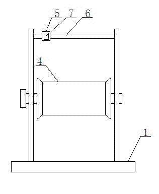 Coil winder wire-guiding device