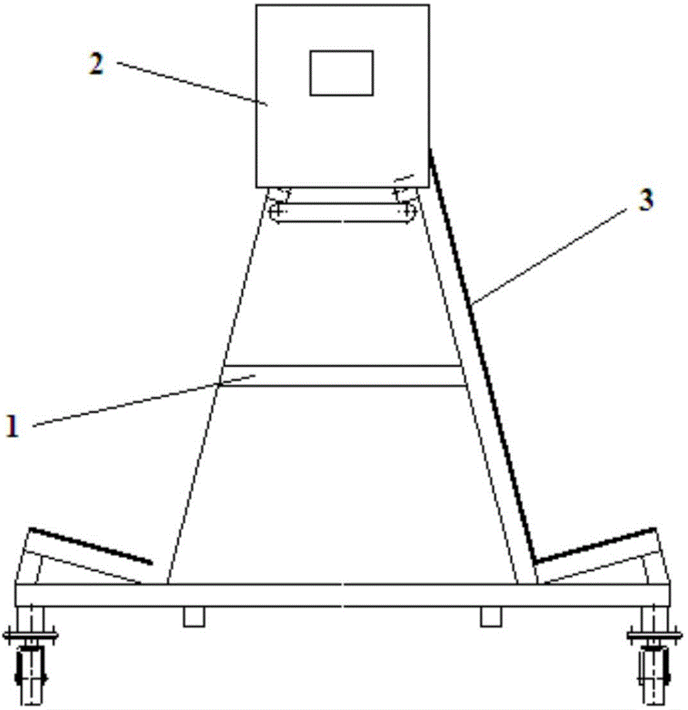 Temperature testing method for solar battery layer laminating machine