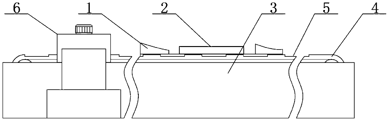 Automobile tailgate inner plate forming process