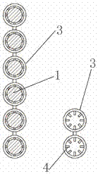 A plant soil ball wrapping tool and wrapping method