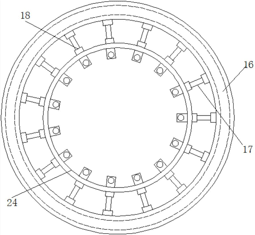 Plastic bearing with good anti-seismic property