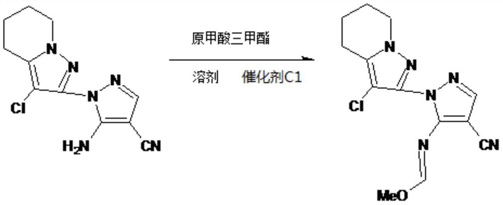 A kind of preparation method of 1-(3-chloropyrazolo[1,5a]-4,5,6,7-tetrahydropyridin-2-yl)-5-methanaminepyrazole-4-carbonitrile