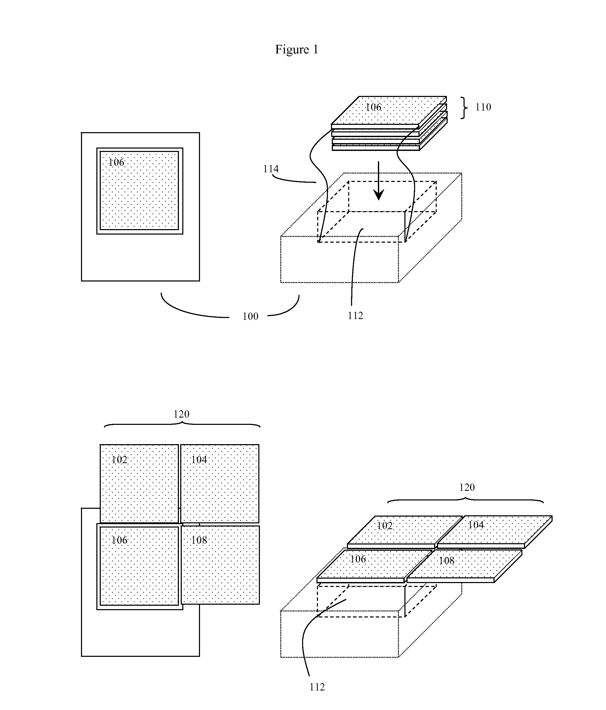 Computerized device with a plurality of variably configured display screens