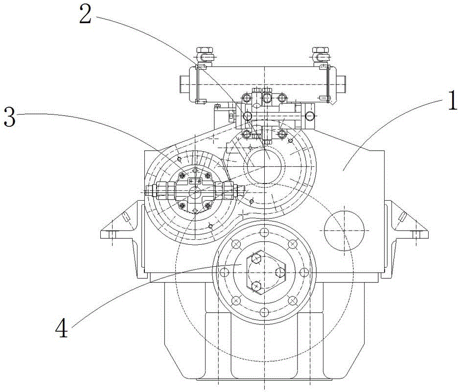 Gearbox for lightweight heavy-load ship