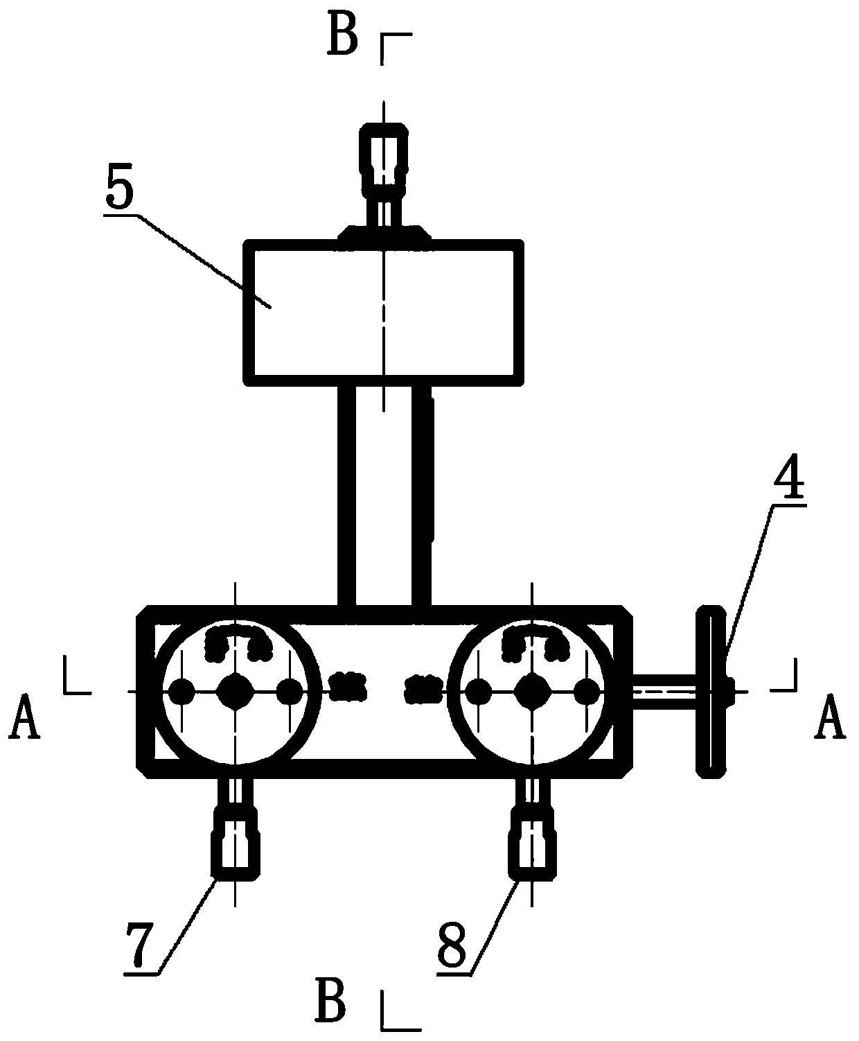 Miniature nitrogen-filled airtight vacuum control device