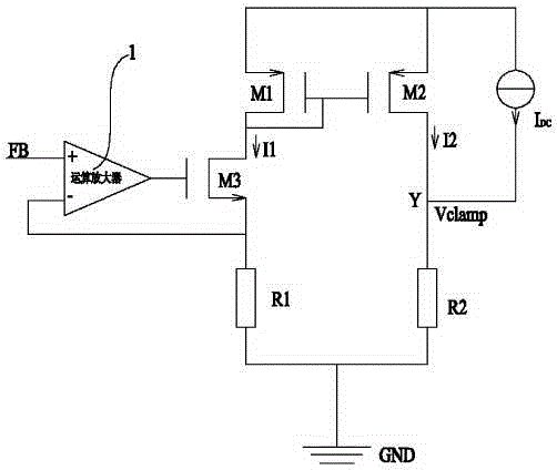 Circuit structure of peak current circuit capable of automatically regulating output voltage