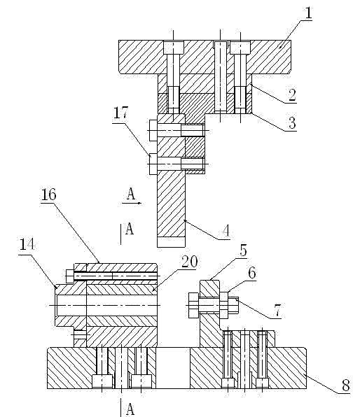 Method for forming bearing tapered roller blanks through cold extrusion and corresponding die for method