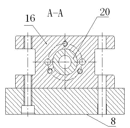 Method for forming bearing tapered roller blanks through cold extrusion and corresponding die for method