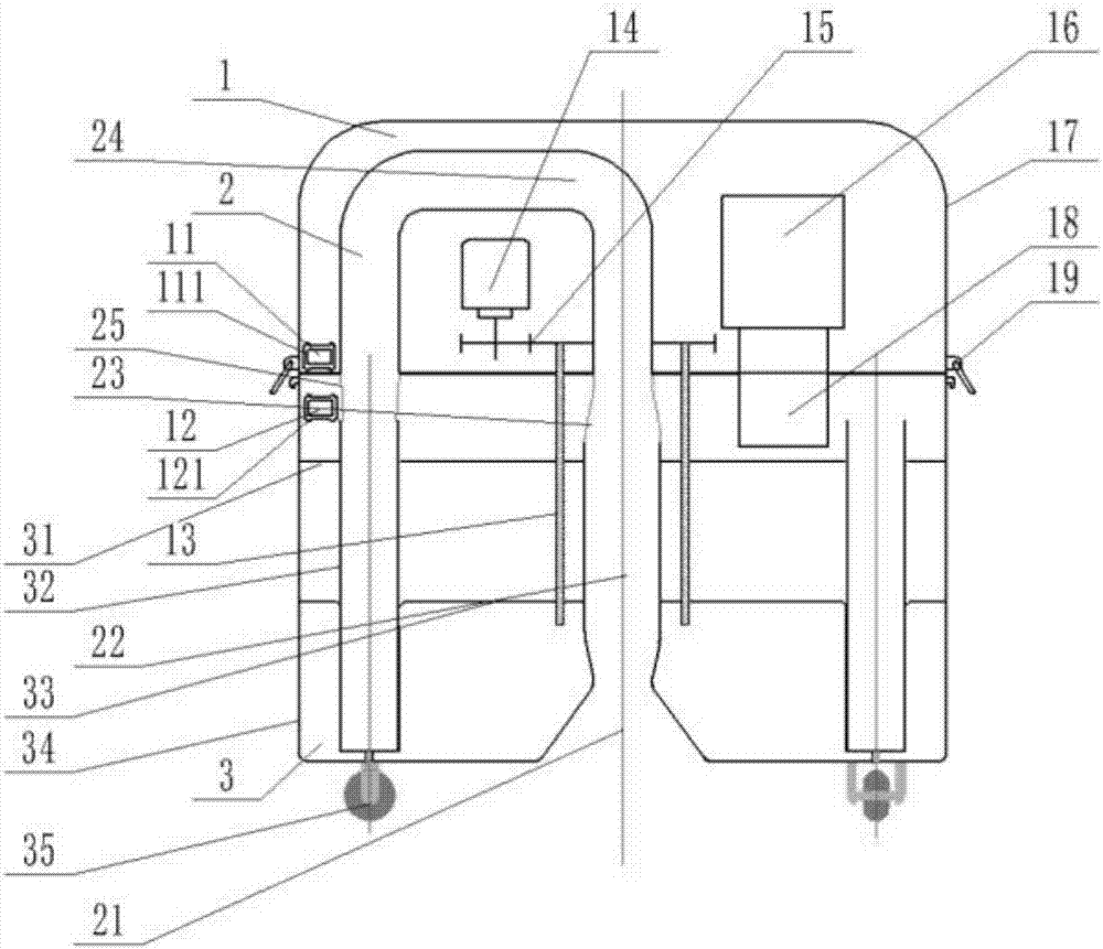 Ball picking and ordering machine for badminton balls