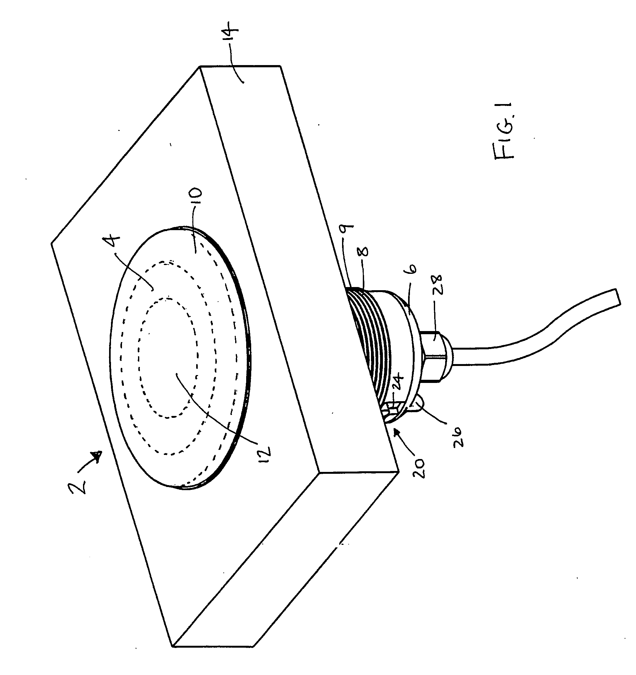 Led Lighting Apparatus in a Plastic Housing