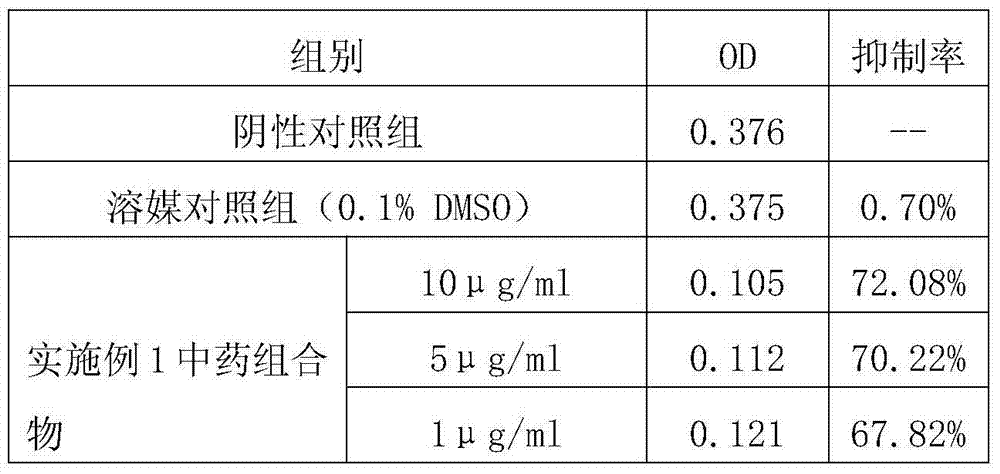 Traditional Chinese medicine composition capable of resisting brain cancer activity and preparation method and application thereof