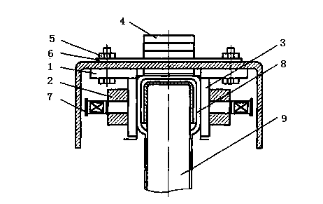 Improved method for disc face of vertical disc filtering machine