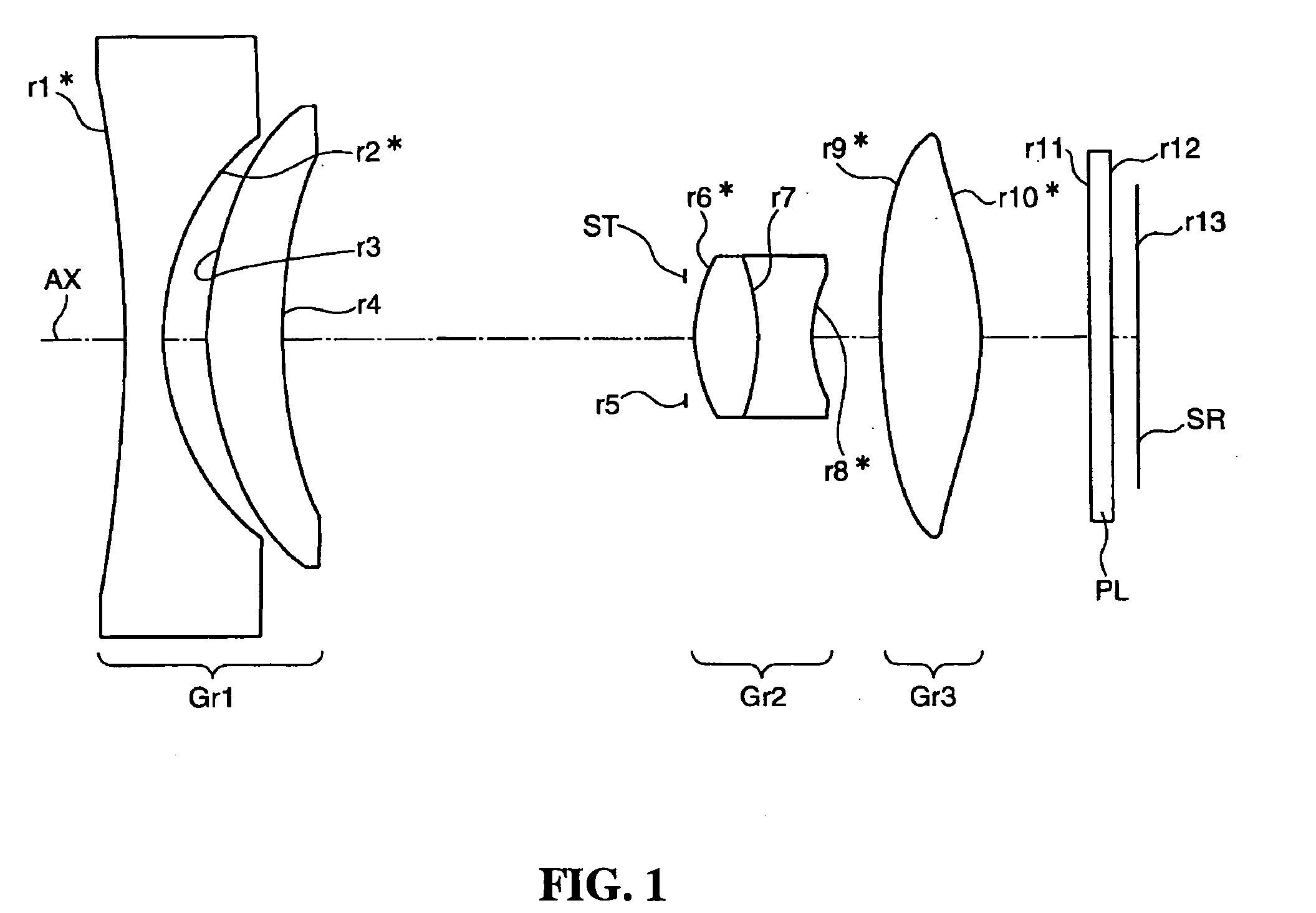 Variable magnification optical system, image taking lens device and digital apparatus