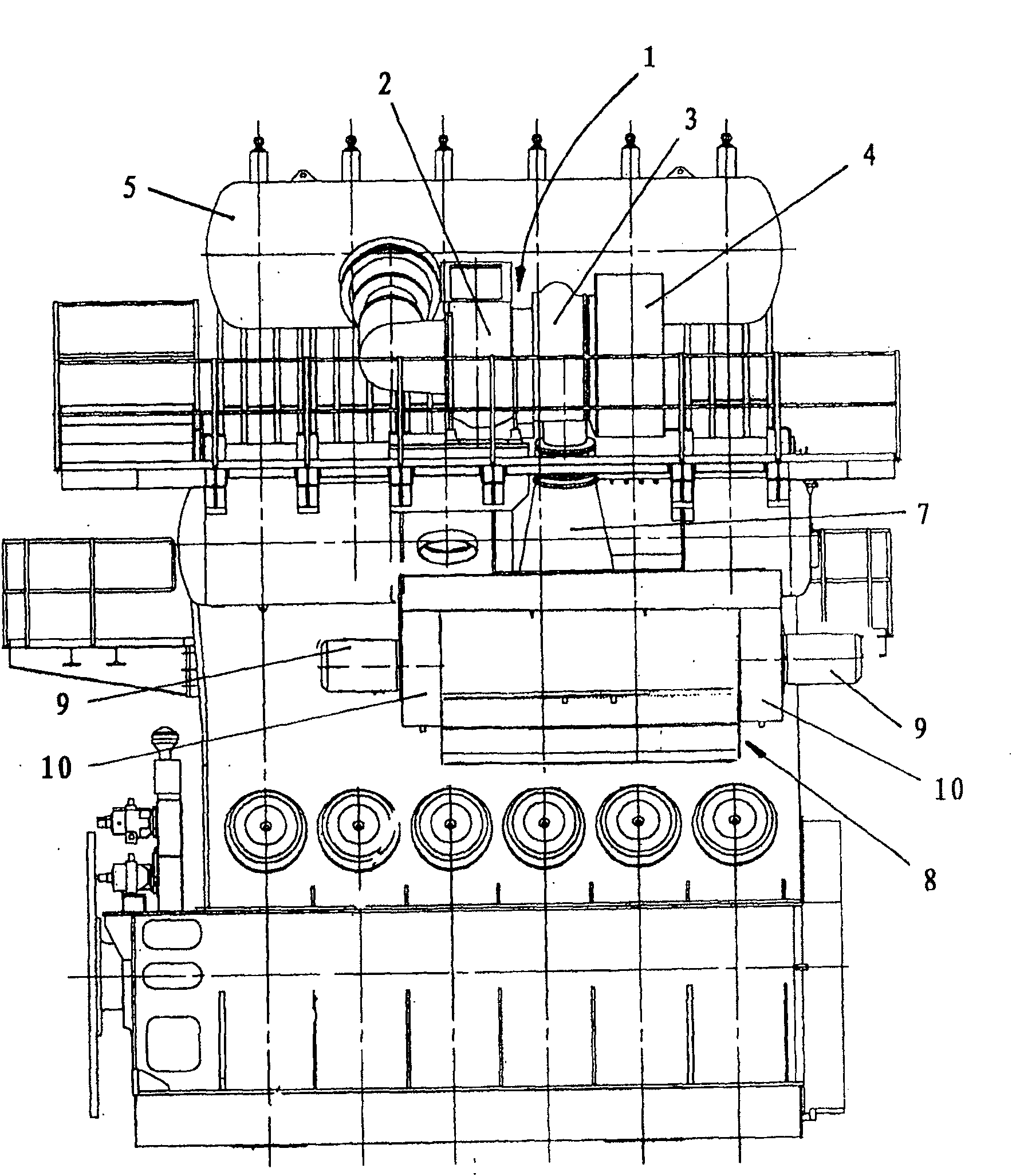 Large-scale engine