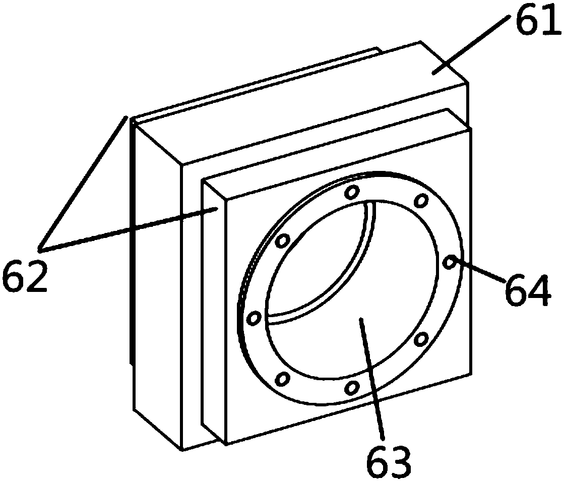 Tensioning and loosening device applied to crawler assembly of moving platform