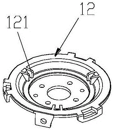 Vehicle-mounted display screen rotator transmission device