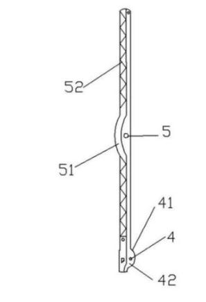 Improved umbrella rib structure